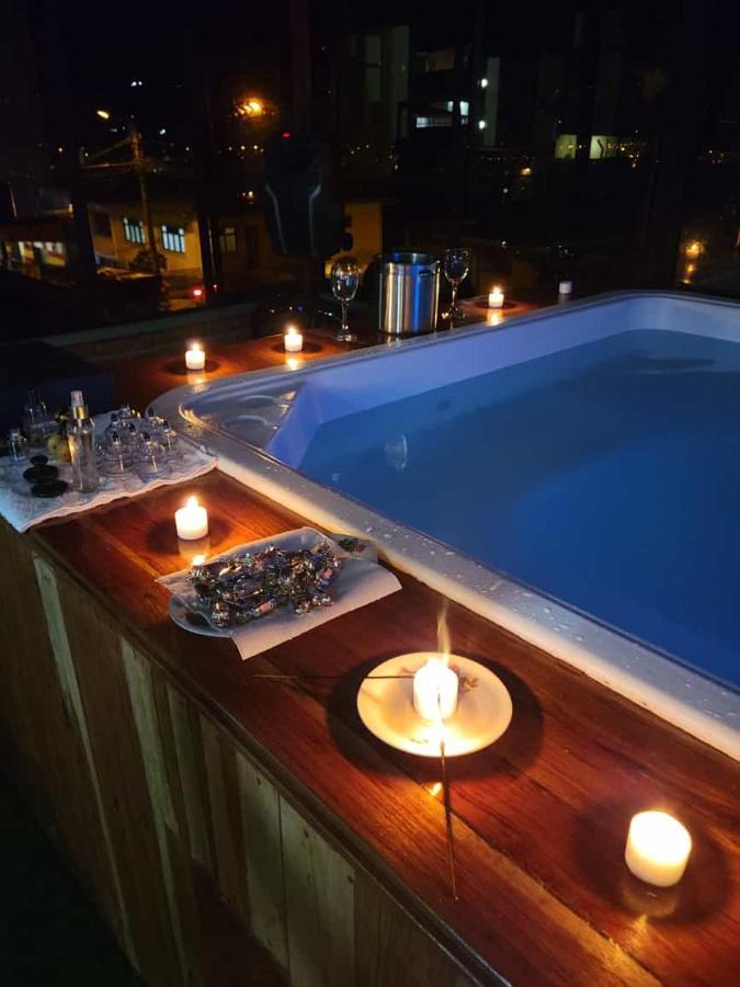 Hostal Spa Casa De Piedra Con Jacuzzi Santa Rosa de Cabal Exteriör bild