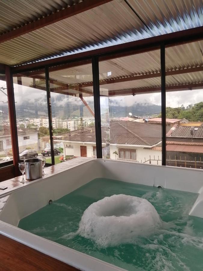 Hostal Spa Casa De Piedra Con Jacuzzi Santa Rosa de Cabal Exteriör bild